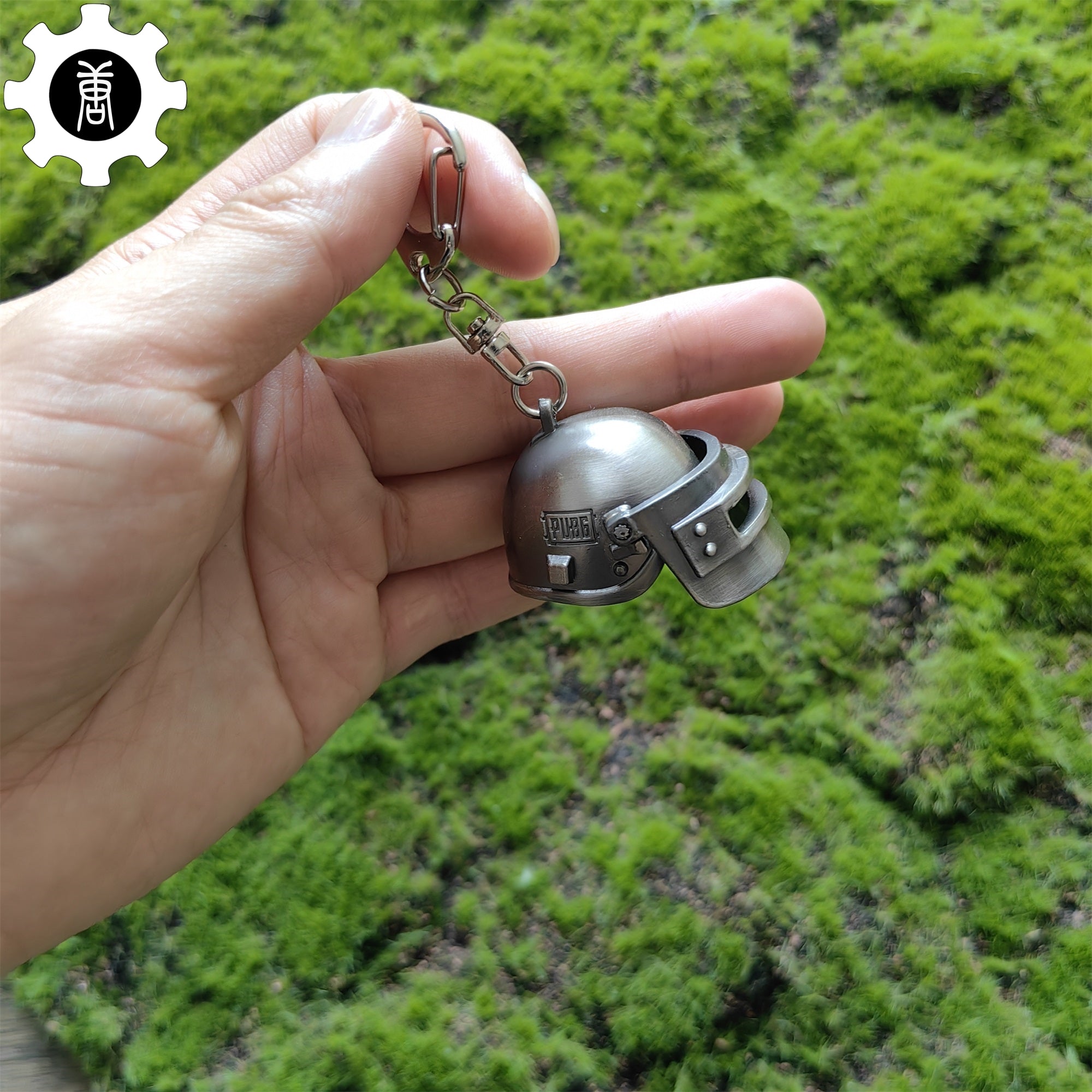 Metal Tiny USSR K6-3 Tactical Helmet Keychain Backpack Pendant - Tophatter Daily Deals