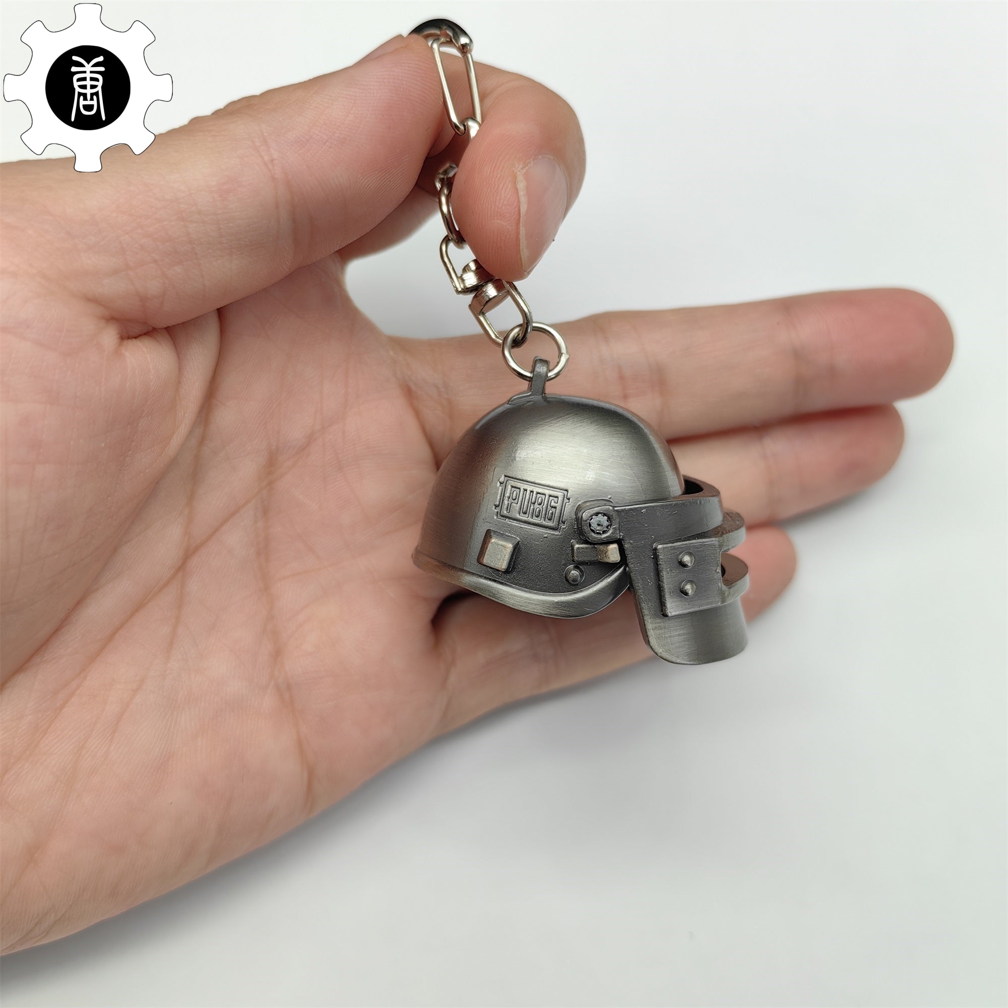 Metal Tiny USSR K6-3 Tactical Helmet Keychain Backpack Pendant - Tophatter Daily Deals