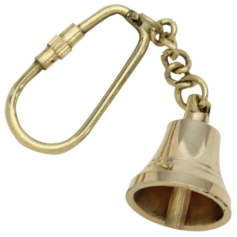 US Merchant Ship Bell Keychain Nautical Keyring Collectible Weapons - Tophatter Daily Deals