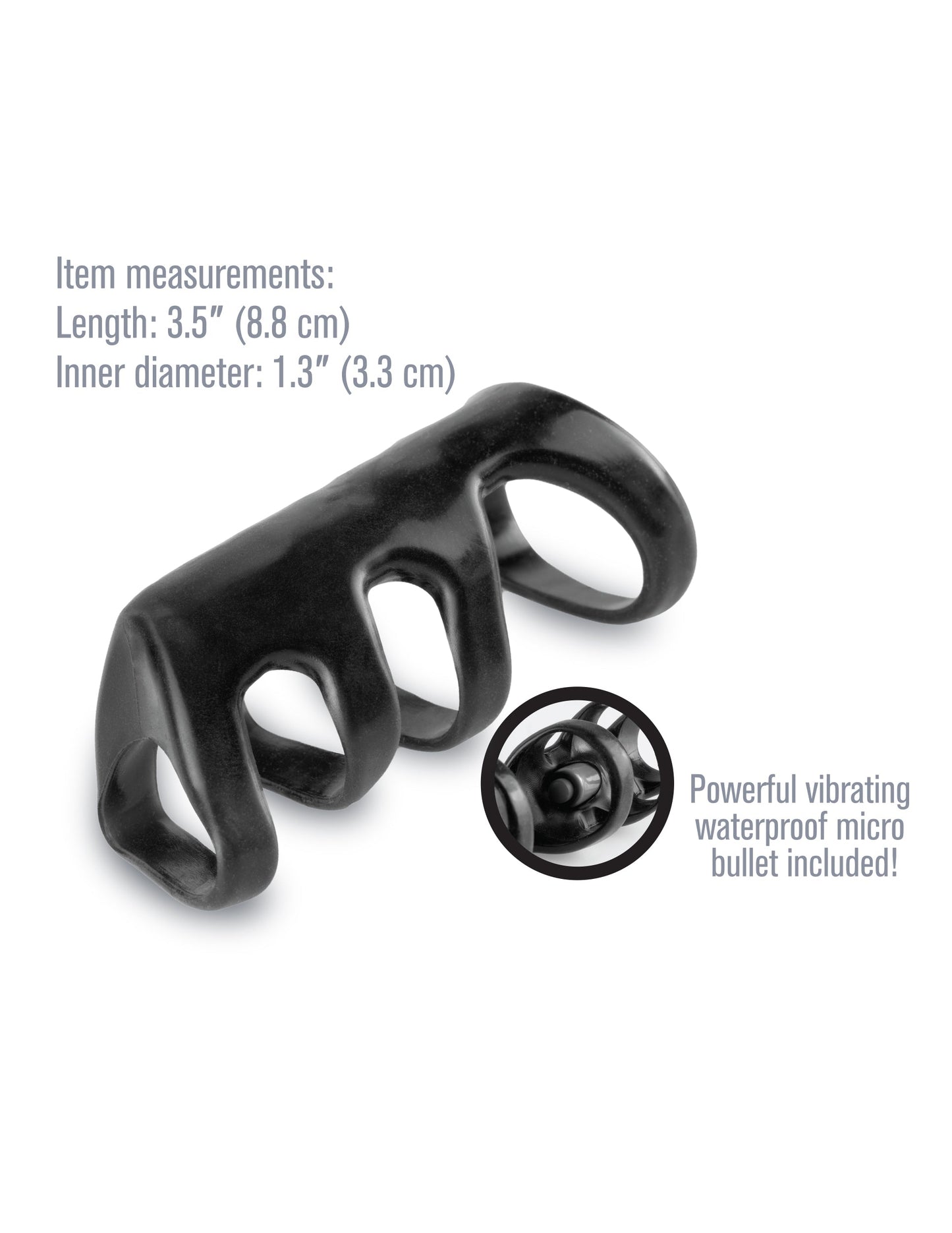 Fantasy X-Tensions Vibrating Power Cage Ring > Bondage Gear > Male Chastity - Tophatter Daily Deals