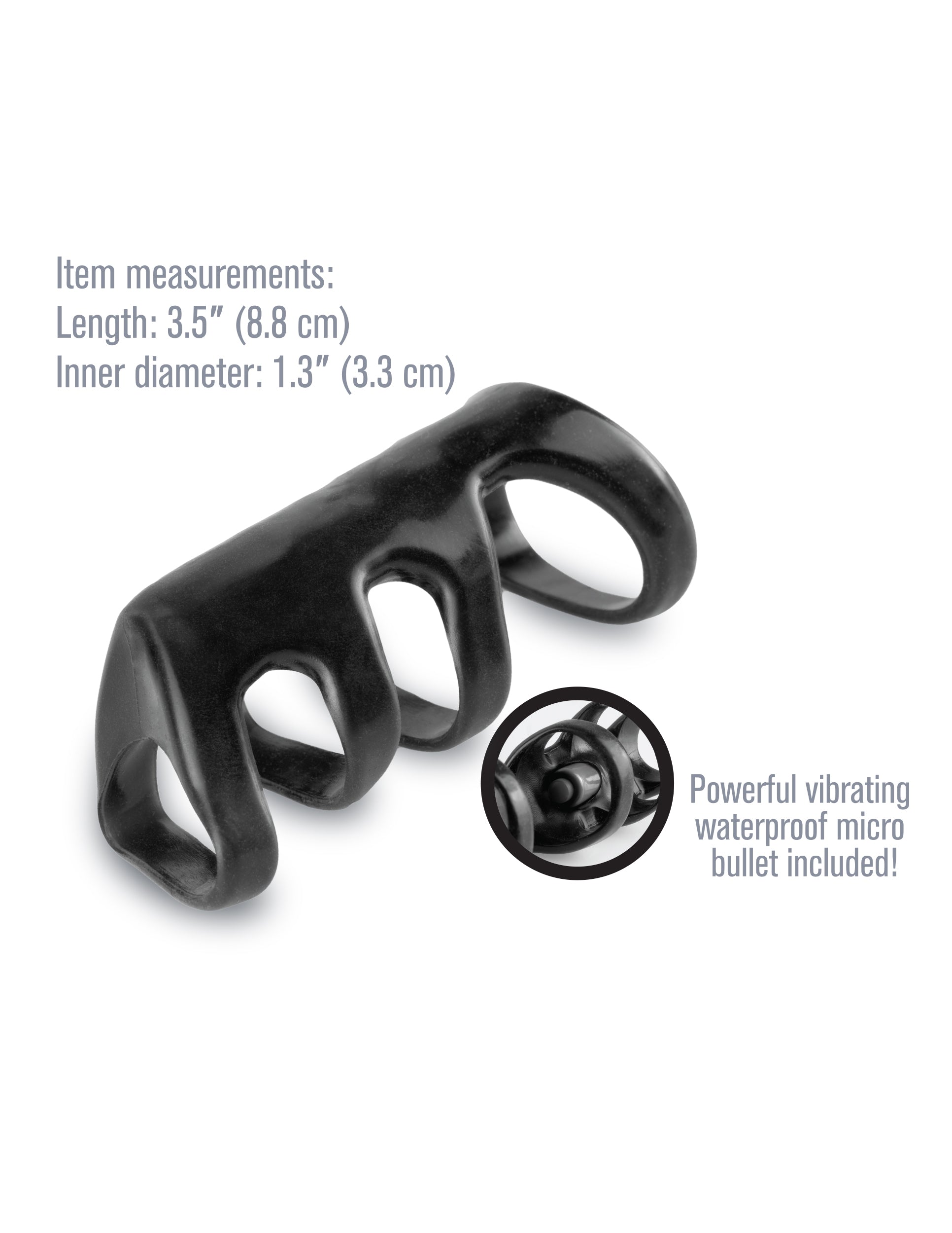 Fantasy X-Tensions Vibrating Power Cage Ring > Bondage Gear > Male Chastity - Tophatter Daily Deals