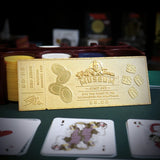Back to the Future - Limited Edition 24k Gold Plated Biff Tannen Museum Entrance Ticket Collectible Merchandise - Tophatter Daily Deals