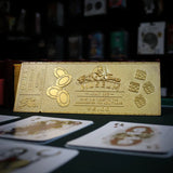 Back to the Future - Limited Edition 24k Gold Plated Biff Tannen Museum Entrance Ticket Collectible Merchandise - Tophatter Daily Deals