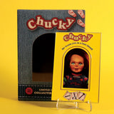 Child's Play - Chucky Limited Edition Ingot and Spell Card Replica Coin - Tophatter Daily Deals