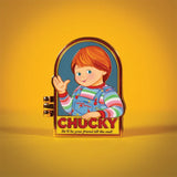 Child's Play - Chucky Limited Edition Hinged Pin Badge Pin Set - Tophatter Daily Deals