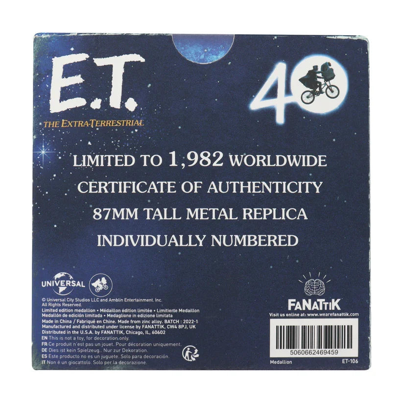 E.T. Limited Edition 40th Anniversary Replica Scaled Spaceship Collectible Replica - Tophatter Daily Deals
