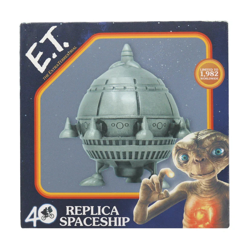 E.T. Limited Edition 40th Anniversary Replica Scaled Spaceship Collectible Replica - Tophatter Daily Deals