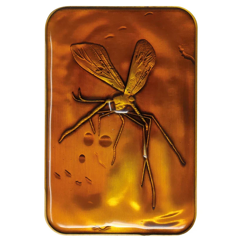Jurassic Park - Limited Edition Mosquito in Amber Ingot Collectible Ingot - Tophatter Daily Deals