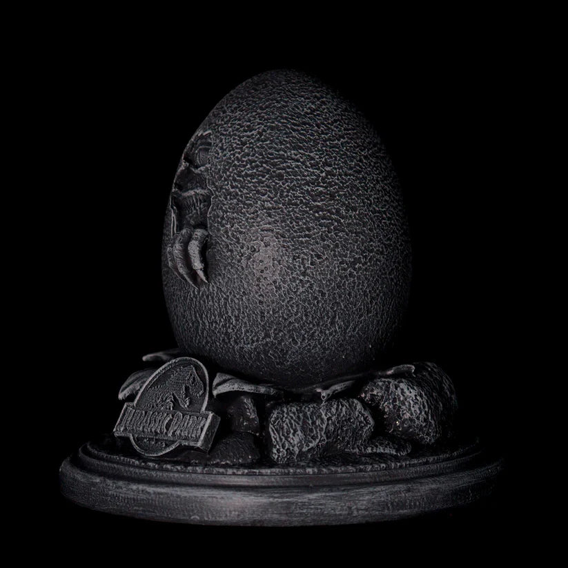Jurassic Park - Velociraptor Egg Statue & Cane Replica Set