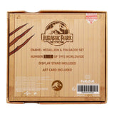 Jurassic Park Medallion and Pin Set Cosplay Prop - Tophatter Daily Deals