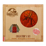 Jurassic Park Medallion and Pin Set Cosplay Prop - Tophatter Daily Deals