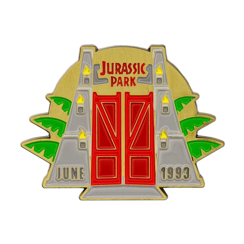 Jurassic Park Medallion and Pin Set Cosplay Prop - Tophatter Daily Deals
