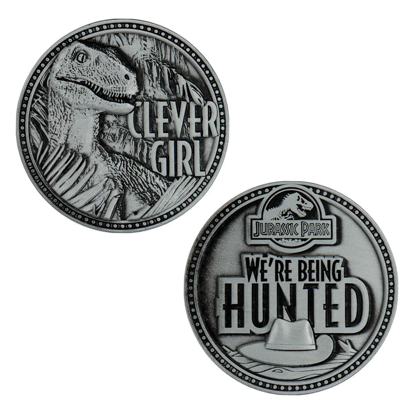 Jurassic Park - Velociraptor Decision Coin Replica Coin - Tophatter Daily Deals