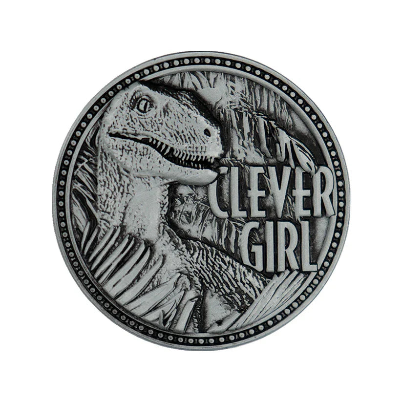 Jurassic Park - Velociraptor Decision Coin Replica Coin - Tophatter Daily Deals