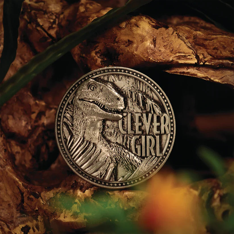 Jurassic Park - Velociraptor Decision Coin Replica Coin - Tophatter Daily Deals
