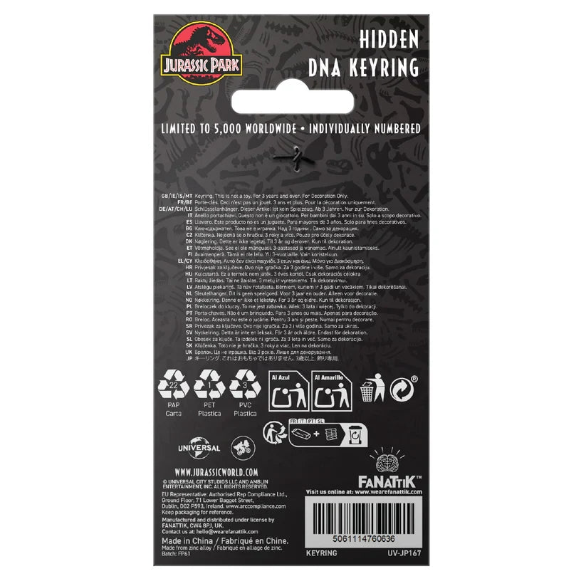 Jurassic Park – Sliding Barbasol Can Keyring Keyring - Tophatter Daily Deals