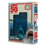 Jaws - 50th Anniversary Poster Limited Edition Ingot Poster - Tophatter Daily Deals