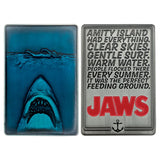 Jaws - 50th Anniversary Poster Limited Edition Ingot Poster - Tophatter Daily Deals
