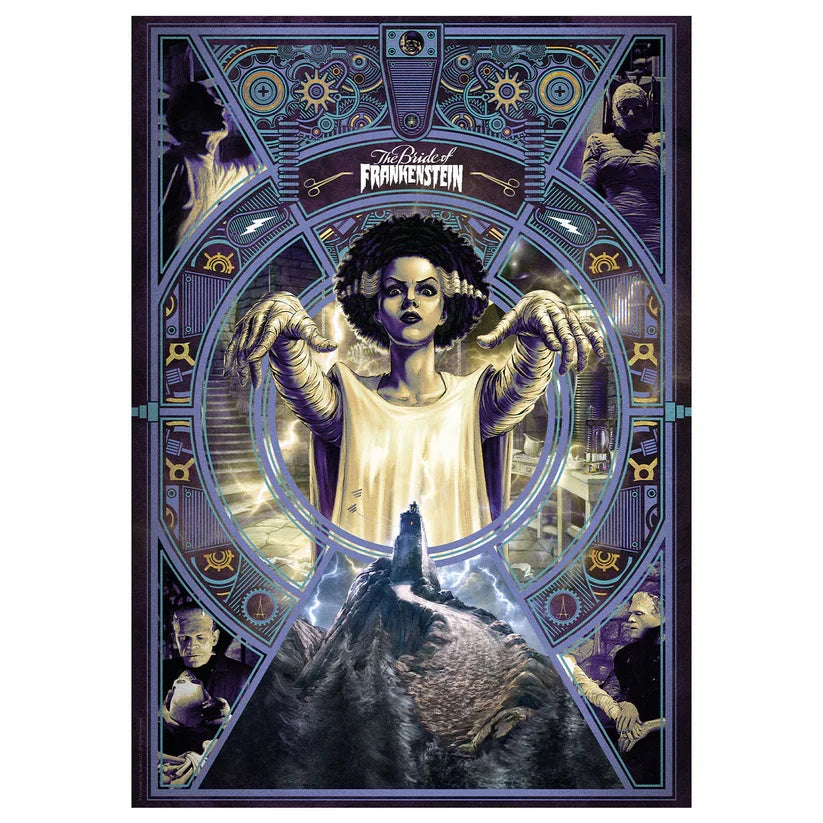 Universal Monsters Bride of Frankenstein Limited Edition Art Print Art Print - Tophatter Daily Deals