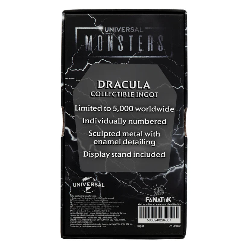 Universal Monsters Dracula Collectible Ingot