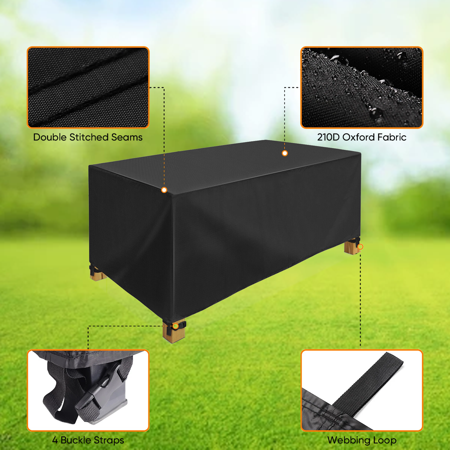 Outdoor Furniture Covers – Waterproof, UV-Resistant Protection for Garden Tables & Chairs Waterproof Patio Covers - Tophatter Daily Deals