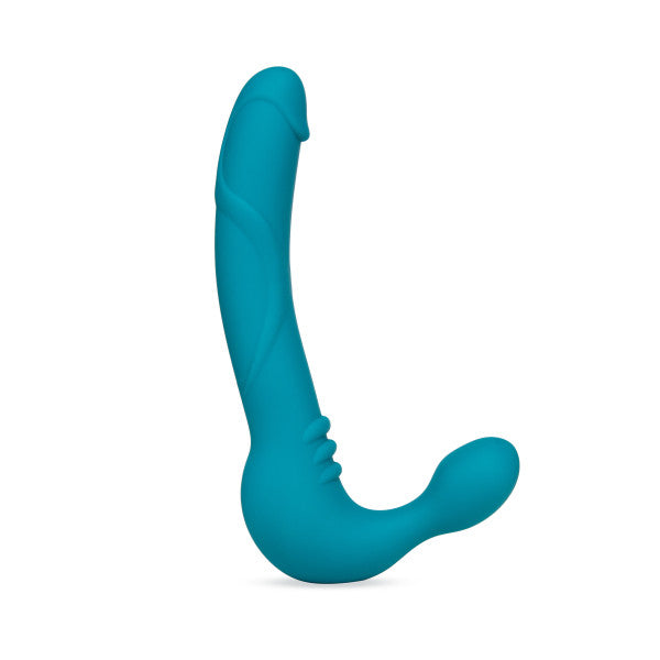 Temptasia Luna Strapless Silicone Dildo in Teal > Dildos > Strapless Strap Ons - Tophatter Daily Deals