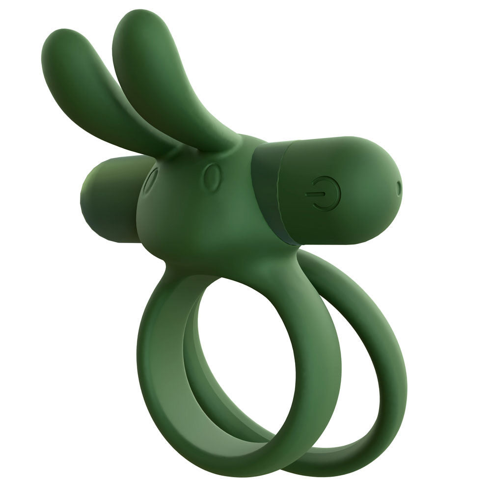 Ohare XL (Black | Blue | Green) – Rechargeable Large Rabbit Vibrator > Cock Ring > Vibrating - Tophatter Daily Deals