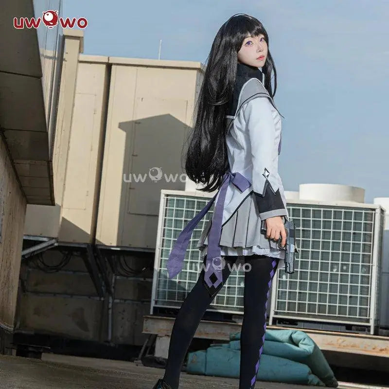 UWOWO Collab Series: Puellaa Magii Madoka Magicaa Akemii Homuraa Cospaly Costume S-4XL Cosplay Outfits - Tophatter Daily Deals