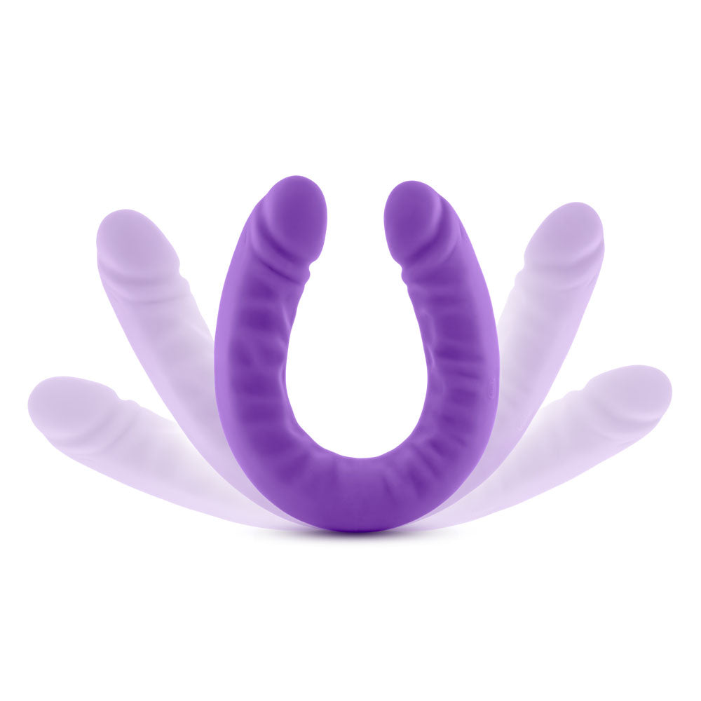 Ruse Silicone Slim 18in Purple Double Dong Dildo 1.5in Wide > Dildos > Double Dildos - Tophatter Daily Deals