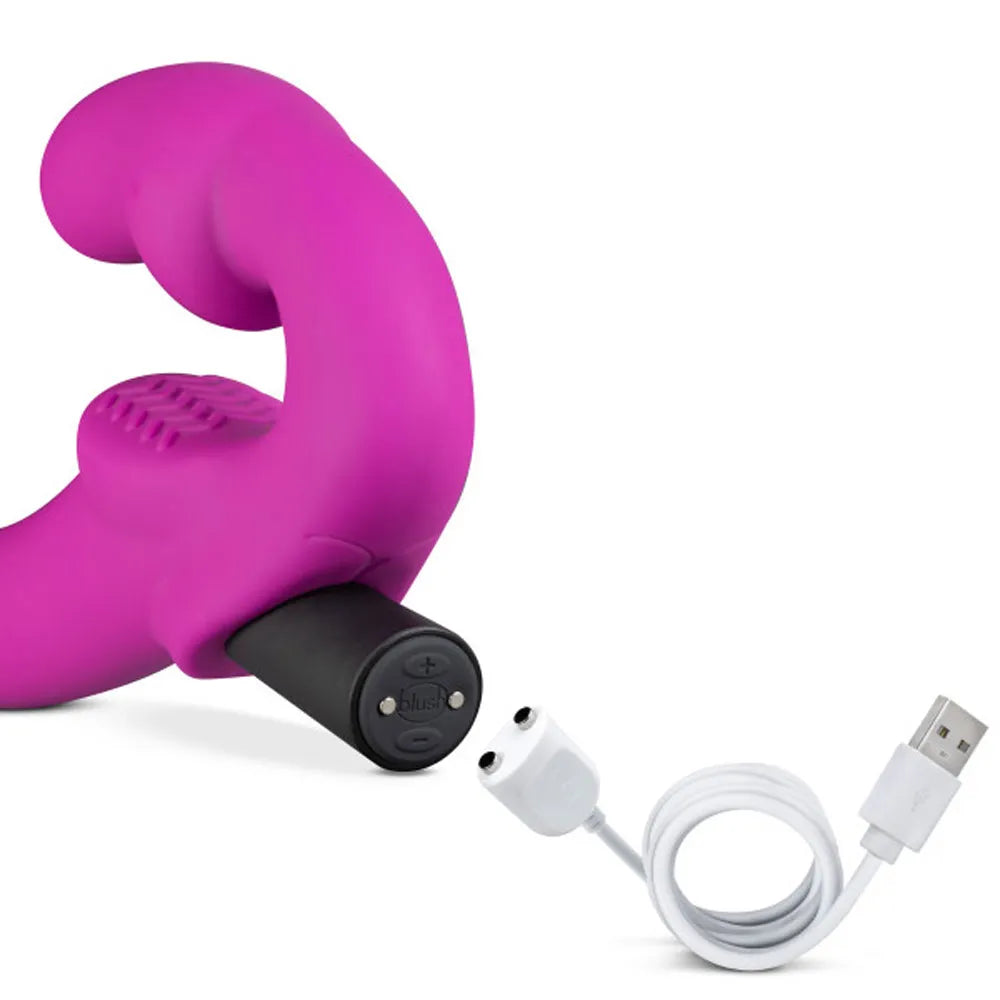 Temptasia Estella Strapless Silicone Dildo – Vibrating Strapless Dildo > Dildos > Strapless Strap Ons - Tophatter Daily Deals