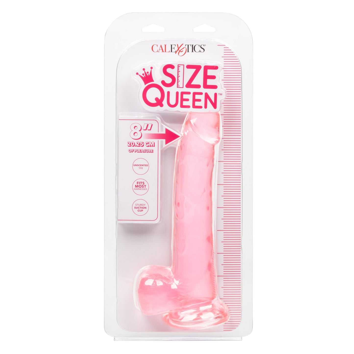 Size Queen 8 Inch Realistic Dong in Ivory > Dildos > Realistic Dildos - Tophatter Daily Deals