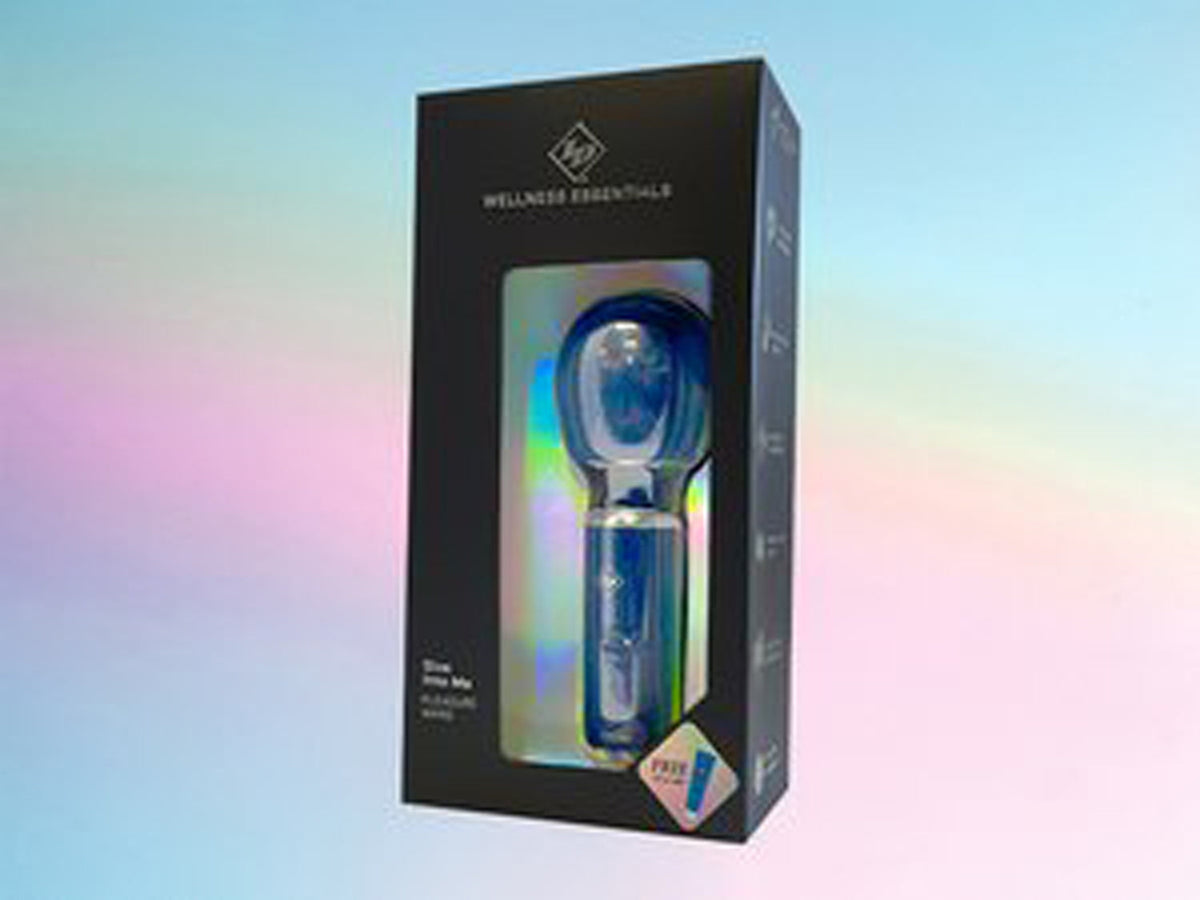 Give Into Me Pleasure Wand Blue Flexible Powerful Massager > Sex Toys > Mini Massagers - Tophatter Daily Deals