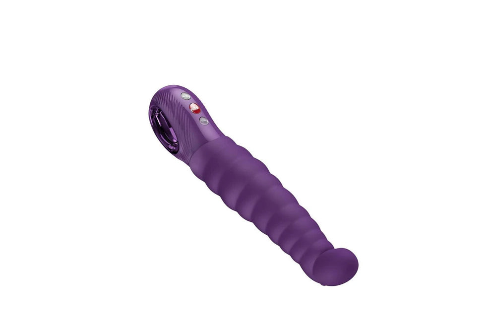 Fun Factory Patchy Paul (Dark Violet) – 23 cm USB-C Rechargeable Vibrator > Vibrators > G-Spot - Tophatter Daily Deals