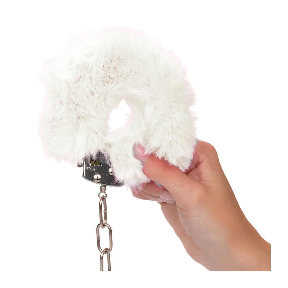 Ultra Fluffy White Furry Cuffs – Soft Bondage Handcuffs > Bondage Gear > Handcuffs - Tophatter Daily Deals