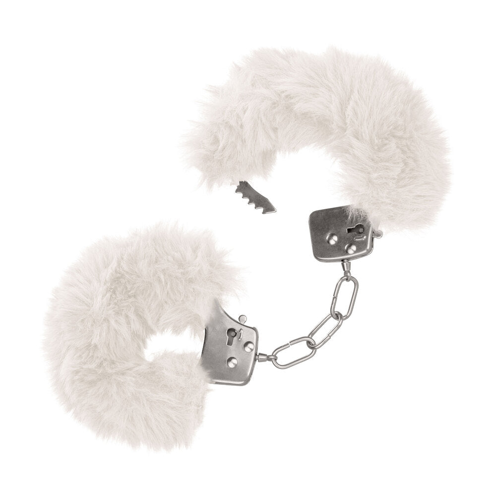 Ultra Fluffy White Furry Cuffs – Soft Bondage Handcuffs > Bondage Gear > Handcuffs - Tophatter Daily Deals