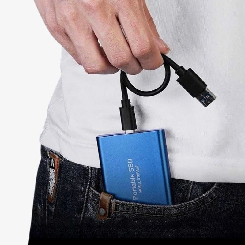 External SSD Portable USB 3.1 Ultra Fast Backup Drive - Tophatter Daily Deals