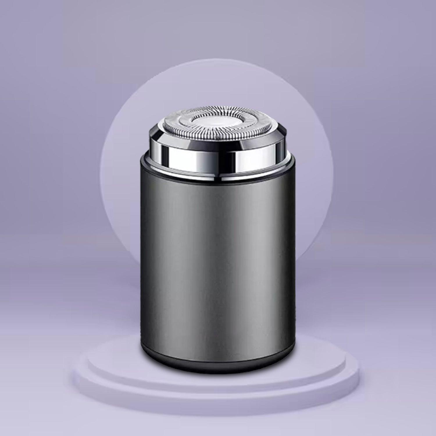 Mini Electric Shaver - Portable 2-in-1 Washable Capsule Beard Razor with Automatic Function Gray Electronic - Tophatter Daily Deals