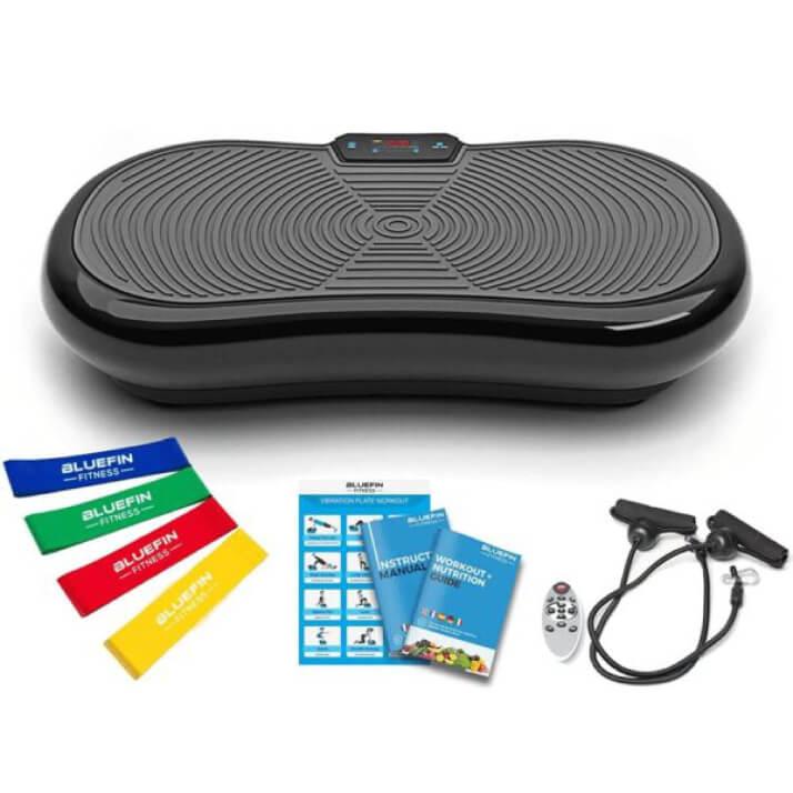 Ultra Slim Vibration Plate - Vibration Machine Platform Body Shaper Exercise FitnessTrainer Plate Exercise & Fitness - Tophatter Daily Deals