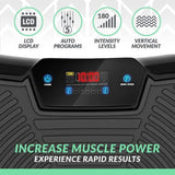 Ultra Slim Vibration Plate - Vibration Machine Platform Body Shaper Exercise FitnessTrainer Plate Exercise & Fitness - Tophatter Daily Deals