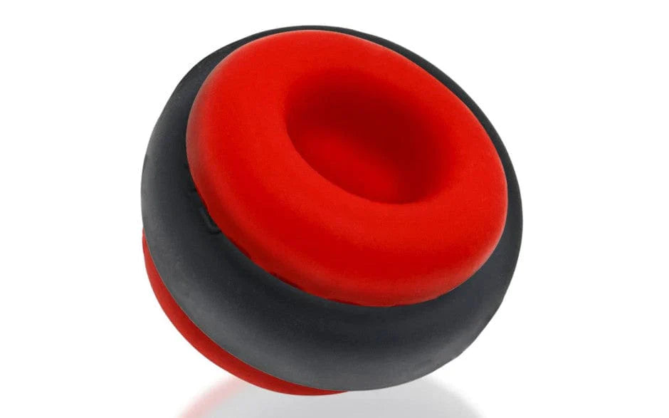 Ultracore Core Ballstretcher with Axis Ring in Red Ice > Sex Toys For Men > Ball Stretchers - Tophatter Daily Deals