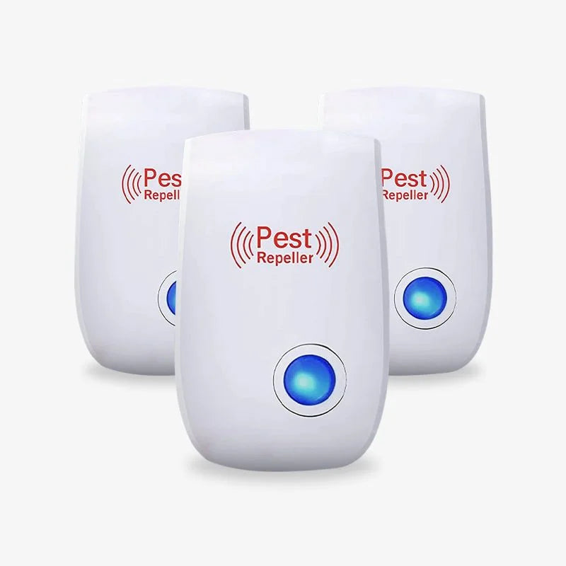 Ultrasonic Mouse Repeller Silent Pest Control Eco Safe Buy 3 Repellers - Tophatter Daily Deals