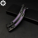 Ultraviolet Balisong Stainless Steel Game Butterfly Knife - Tophatter Daily Deals