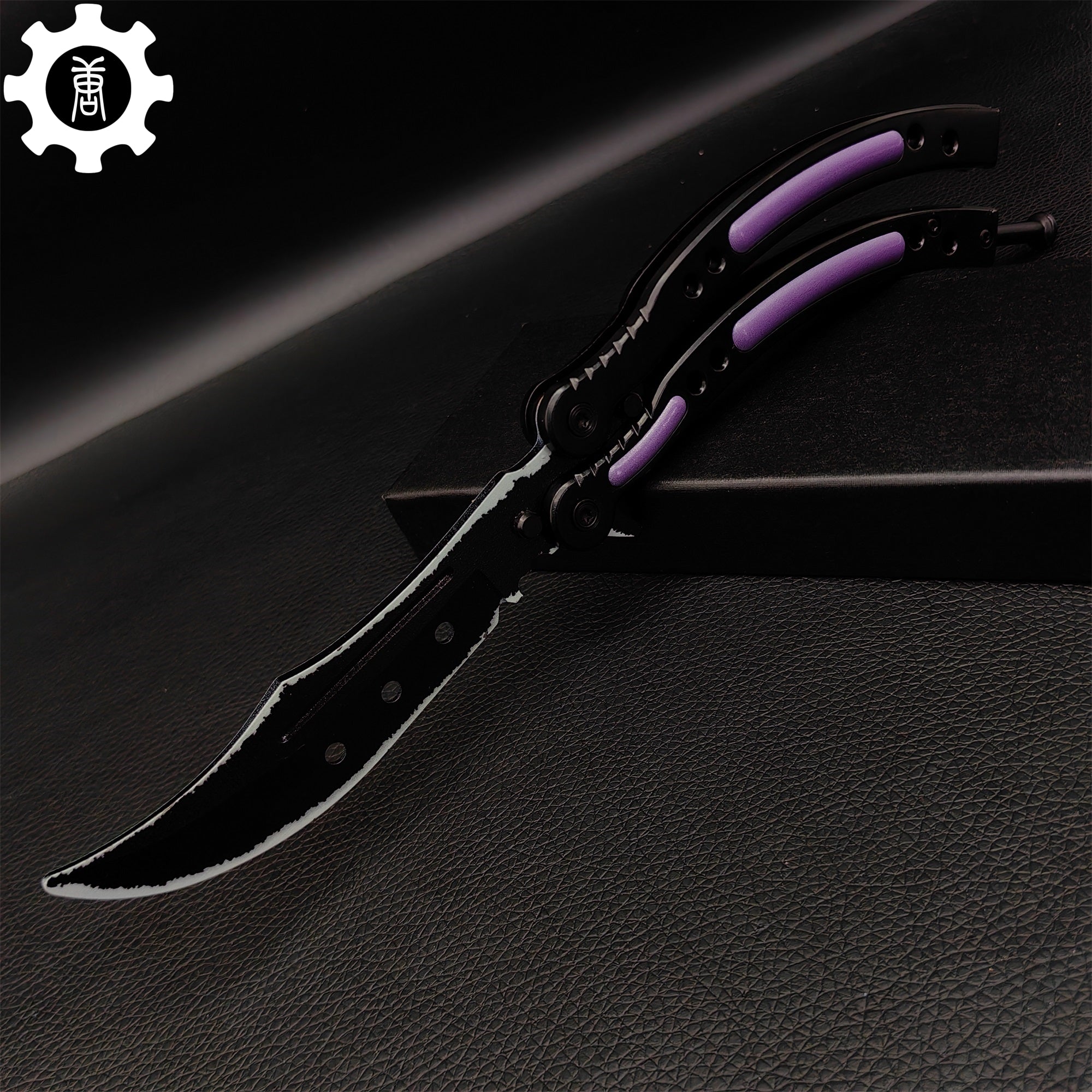 Ultraviolet Balisong Stainless Steel Game Butterfly Knife - Tophatter Daily Deals