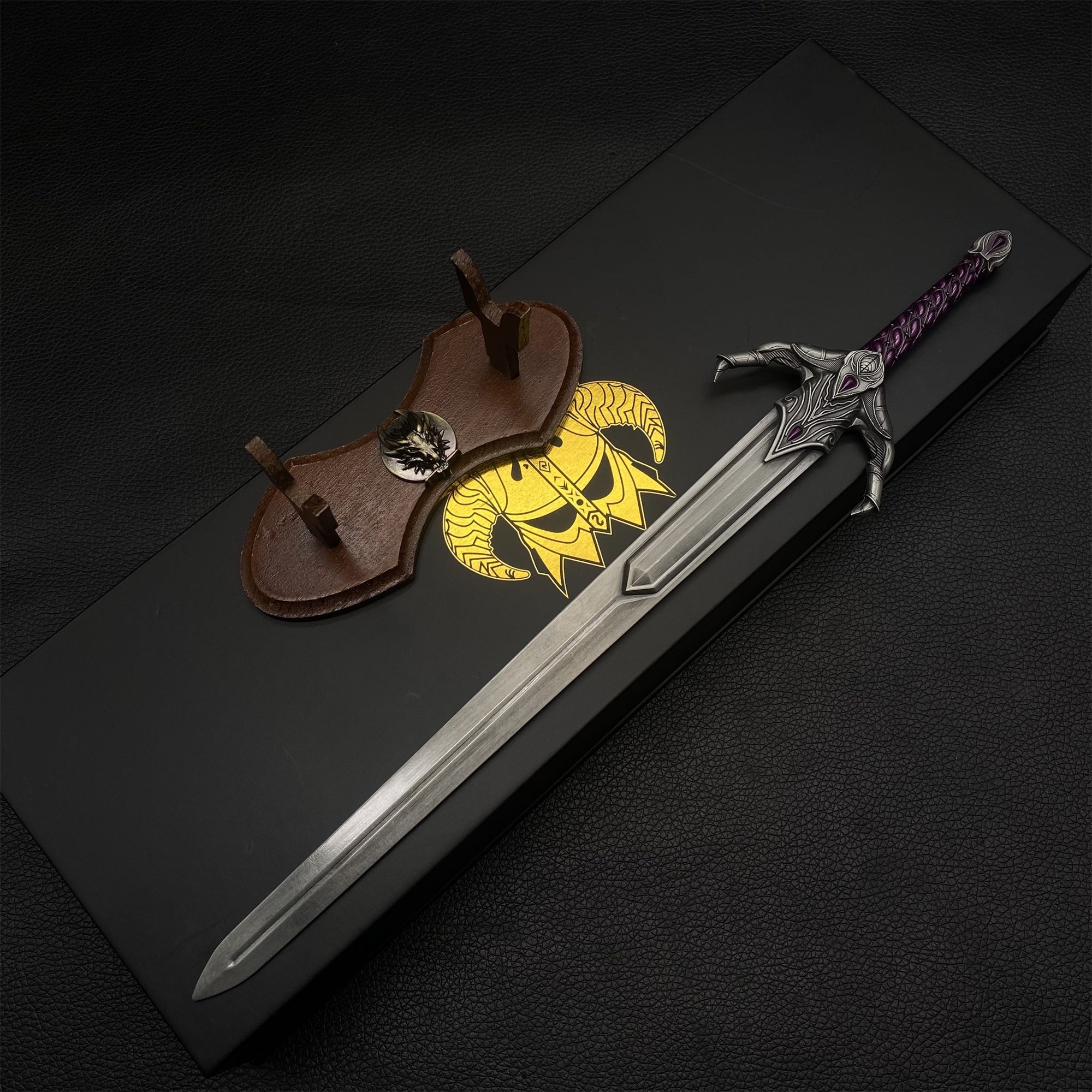 Umbra Sword Oblivion Metal Replica 1/3 Scale Sword & Stand - Tophatter Daily Deals