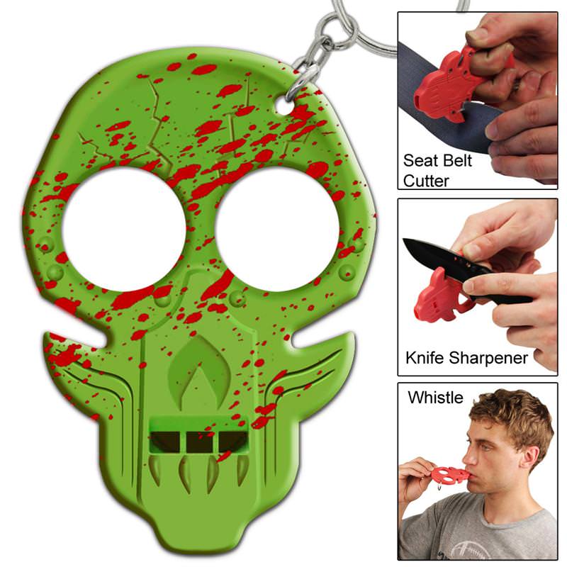 Undead Rising Zombie Body Decay Emergency Key Chain - TOPHATTER'S ARMORY DEALS Collectible Weapons - Tophatter Daily Deals