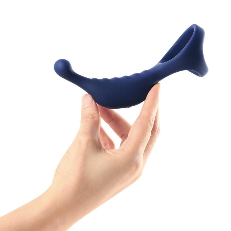 Underquaker Vibrating Anal Probe with Cockring and Remote Control > Anal Range > Prostate Plugs - Tophatter Daily Deals