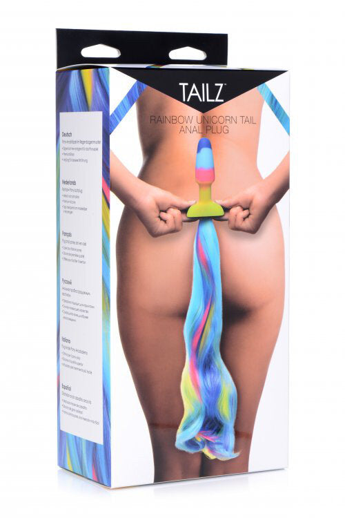 Rainbow Unicorn Plug Tails - Tophatter Daily Deals