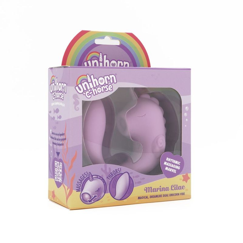 Ocean Peak Unihorn C-Horse Marina – Silicone Oscillating Tongue Vibrator > Vibrators > Unconventional - Tophatter Daily Deals