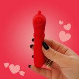 Unihorn Cupid's Beau (Red) – Silicone USB Bullet Vibrator with 10 Speeds > Sex Toys For Ladies > Clitoral Vibrators and Stimulators - Tophatter Daily Deals