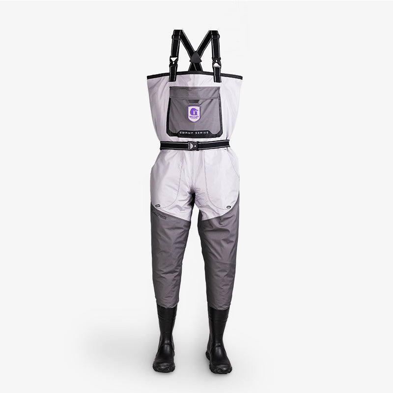 Gator Waders Uninsulated Swamp Waders | Women's - Grey Waders - Tophatter Daily Deals
